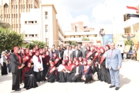 رئيس جامعة بنها يشهد عدد من الأنشطة الطلابية بكلية التربية النوعية احتفالًا بذكرى انتصارات أكتوبر
