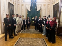 طلاب جامعة بنها في زيارة لمجلس النواب المصري