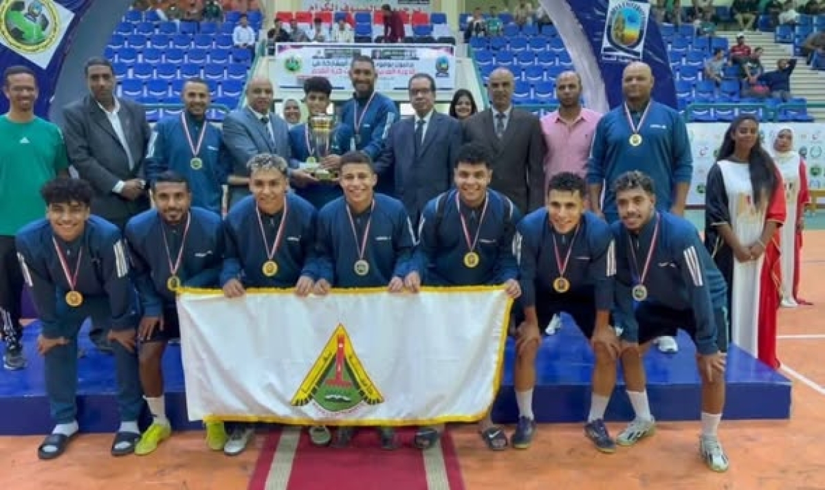 للمرة الرابعة .. جامعة بنها تفوز بالمركز الأول فى بطولة الدورة العربية لخماسيات كرة القدم للجامعات